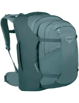 Sac à dos 55L - Farpoint 55 Cascade Blue/Torrent Blue - Bleu - Osprey - FashionsVida