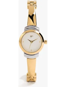 Reloj de mujer redondo con correa rígida - Parfois - FashionsVida