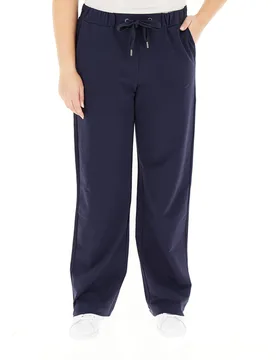 Pantalone in felpa BLU NAVY M - PERSONA by MARINA RINALDI - FashionsVida