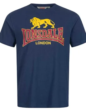 T-shirt à Manches Courtes Taverham Navy XL - Lonsdale - FashionsVida