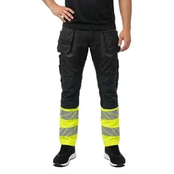 Pantalon De Travail Accelerate Safe 19679 Black / Hi-Vis Yellow 51