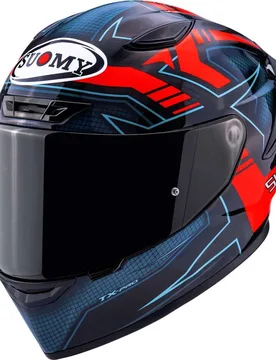 Casco Moto Integrale TX-PRO FLAWLESS Rosso taglia S - Suomy - FashionsVida