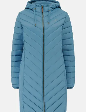 Women's Laurel Coat in Blue Size: 8 - Blue - Size: 8 - Lighthouse Clothing - FashionsVida
