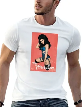 Miz Cracker - Pin-up girl poster T-Shirt funny costumes for a boy men workout shirt - Aliexpress - FashionsVida