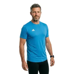 Maglietta A Maniche Corte Adizero Essentials Running Ray Blue XL