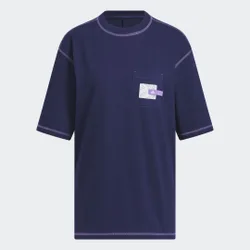 Sport Statement Boyfriend Pocket T-Shirt S Dark Blue