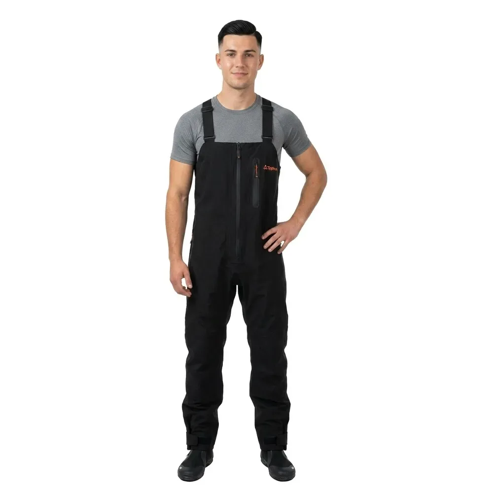 Performance 3l Bib Pants Black S Men - Typhoon - FashionsVida