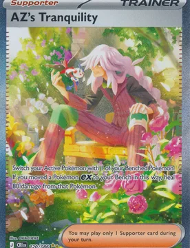 Pokemon ME Chaos Rising 120/086 AZ's Tranquility (Special Illustration Rare) - Pokémon - FashionsVida