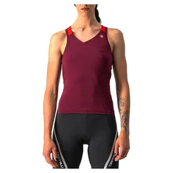 Maglia Senza Maniche Solaris Bordeaux / Red