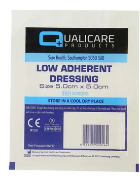 Medicazione A Bassa Aderenza Qd6021set 10x10 Cm 100 Unità White - Powercare - FashionsVida