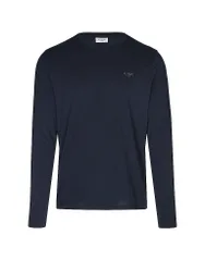 Langarmshirt ALPHIS-L dunkelblau S Herren