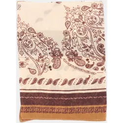 Bandana de seda con estampado paisley