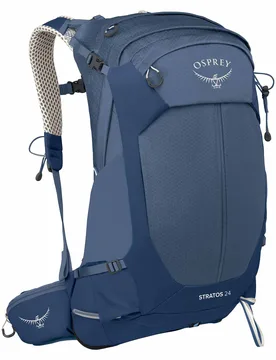 Sac à dos de randonnée journée - Stratos 24 Nirvana Blue en Nylon - Bleu - Osprey - FashionsVida