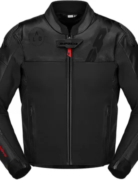 Giubbotto Moto in Pelle DP PROGRESSIVE HYBR Nero taglia 50 - Spidi - FashionsVida