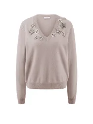 RIANI Pullover hellbraun M Damen