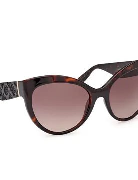 Lunettes De Soleil Polarisées Gu00130 Dark Havana Gradient Brown - Guess - FashionsVida