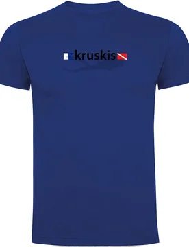 Maglietta A Maniche Corte Diver Flags - Kruskis - FashionsVida