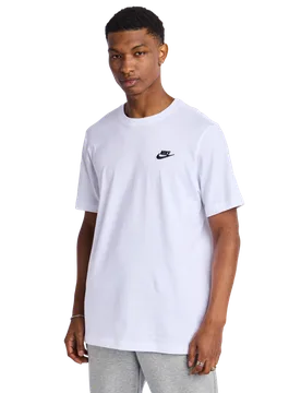 Club Herren T-Shirts - Weiß - Größe S White S - Nike - FashionsVida