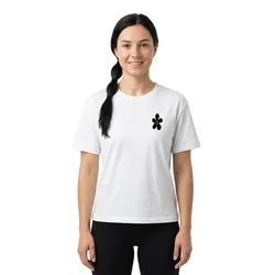 Maglietta A Maniche Corte Good Karma Happy Flower White 3XL