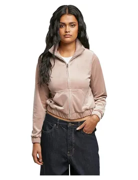 Veste De Survêtement Short Velvet Dusk Rose 5XL - Urban classics - FashionsVida
