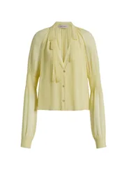 Bluse e camicie donna - camicia creponne - giallo