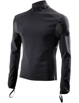 Felpa Antivento Moto WTH Winter Tourism Nero Rosso taglia XL - Sixs - FashionsVida