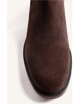 Botines de hombre estilo chelsea de piel serraje - Gioseppo - FashionsVida