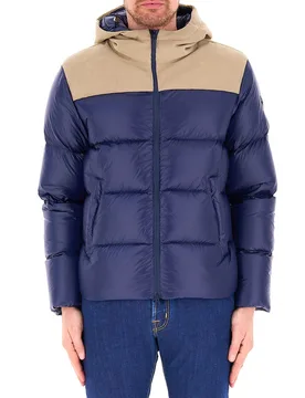 Piumino con cappuccio ORIGINALS BLU SCURO 56 - Colmar - FashionsVida