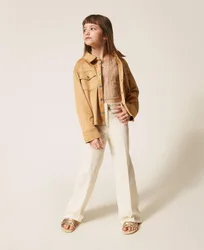 Twinset Pantalon en bull stretch