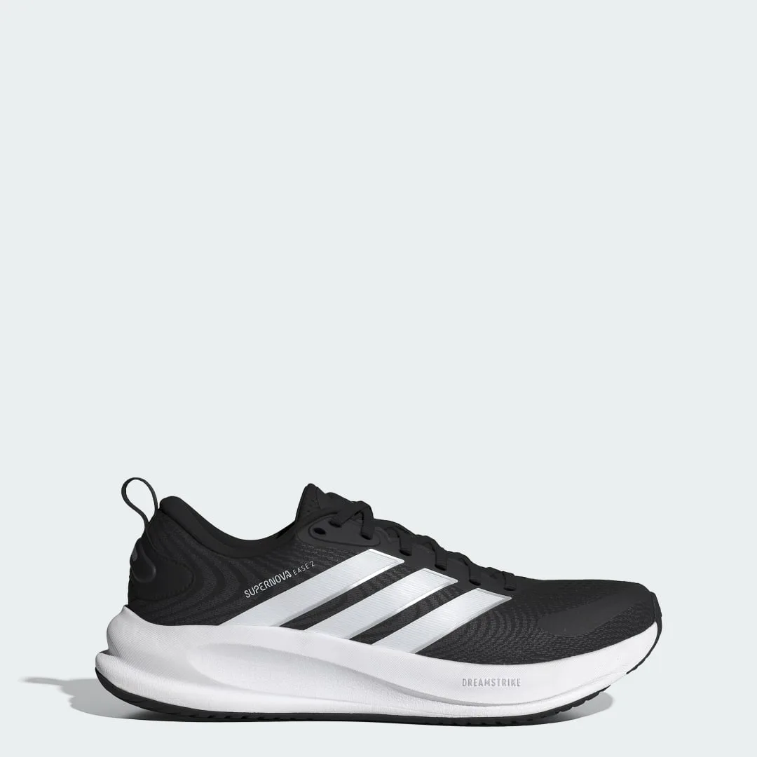 SCARPE DA RUNNING SUPERNOVA EASE 2 M 46 Core Black / Cloud White / Carbon - Adidas - FashionsVida
