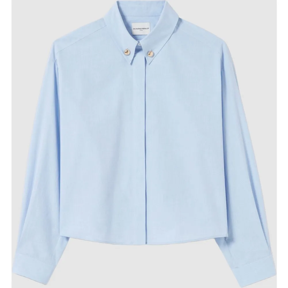 Camisa de mujer de corte cuadrado - CLAUDIE PIERLOT - FashionsVida