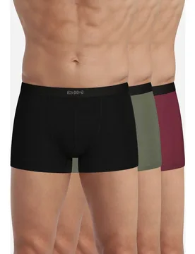 Pack de tres bóxers fibra de bambú ultra suave pur confort - Dim - FashionsVida