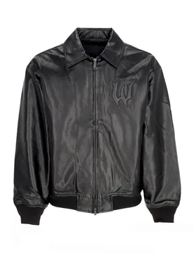 Giubbotto Uomo Bury Varsity Jacket Black - Wasted Paris - FashionsVida