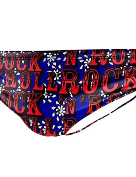 Rock Swimming Brief Red / Royal XL Men - TURBO - FashionsVida
