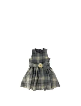 IDO Abito con cintura GRIGIO 24M - iDO - FashionsVida