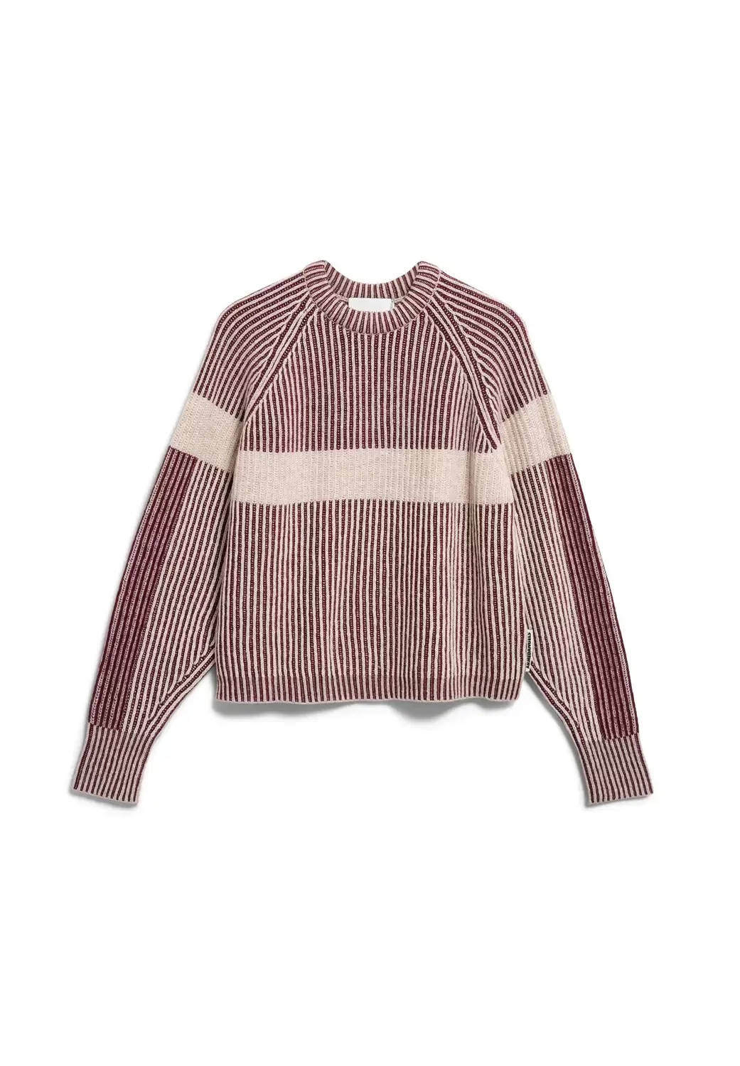 RIB ARTWORK KNIT SWEATER female - M - FashionsVida