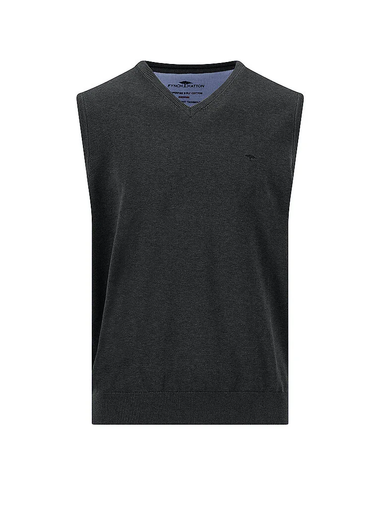 Fynch-Hatton Pullunder negro M - Fynch-Hatton - FashionsVida