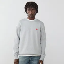 Sweat Crew Club gris/rouge xl