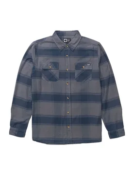 Chemise à Manches Longues Daybreak Flannel Midnight Navy L - Salty Crew - FashionsVida