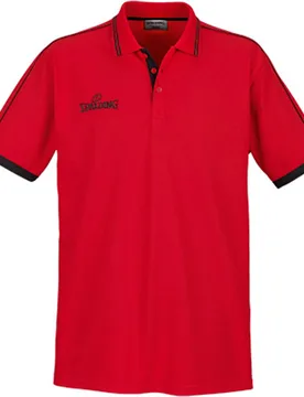 Polo camiseta baloncesto Rojo - Spalding - FashionsVida