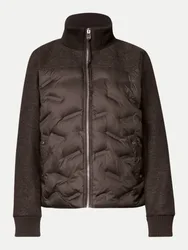 Steppjacke mit Strukturmix 17111-auburn brown 40
