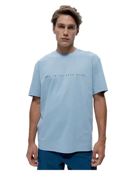 T-shirt à Manches Courtes Venetta Light Indigo M - Born Living Yoga - FashionsVida