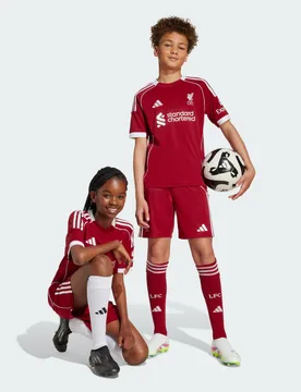Short Home Liverpool FC 25/26 15-16A Strawberry Red - Adidas - FashionsVida
