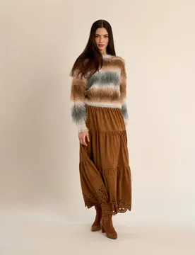 Jersey de mujer de manga larga motivo rayas - Molly Bracken - FashionsVida