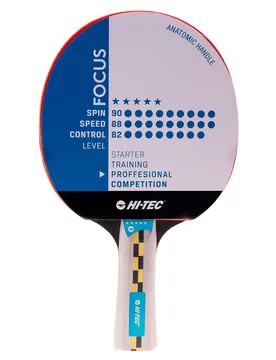 Focus Table Tennis Racket Blue / Black One Size - Hi-tec - FashionsVida