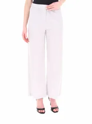 Pantalone wide leg GRIGIO CHIARO 44