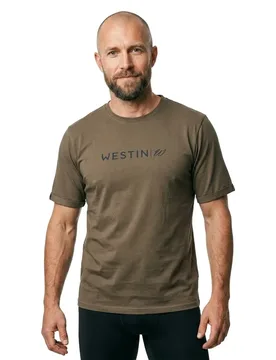W Range Short Sleeve T-shirt Ivy Green L Men - Westin - FashionsVida