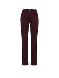 Pantalon CAROLA rouge foncé 42 (court)