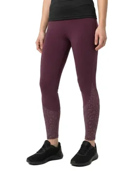 Leggings Lora Leo Dark / Black Orchid S - Joluvi - FashionsVida