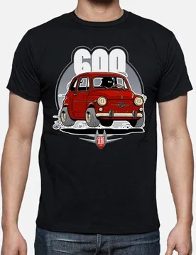 Vintage Classic Spain S E A T 600 Cartoon Car T Shirt. New 100% Cotton Short Sleeve O-Neck T-shirt Casual Mens Top - Aliexpress - FashionsVida